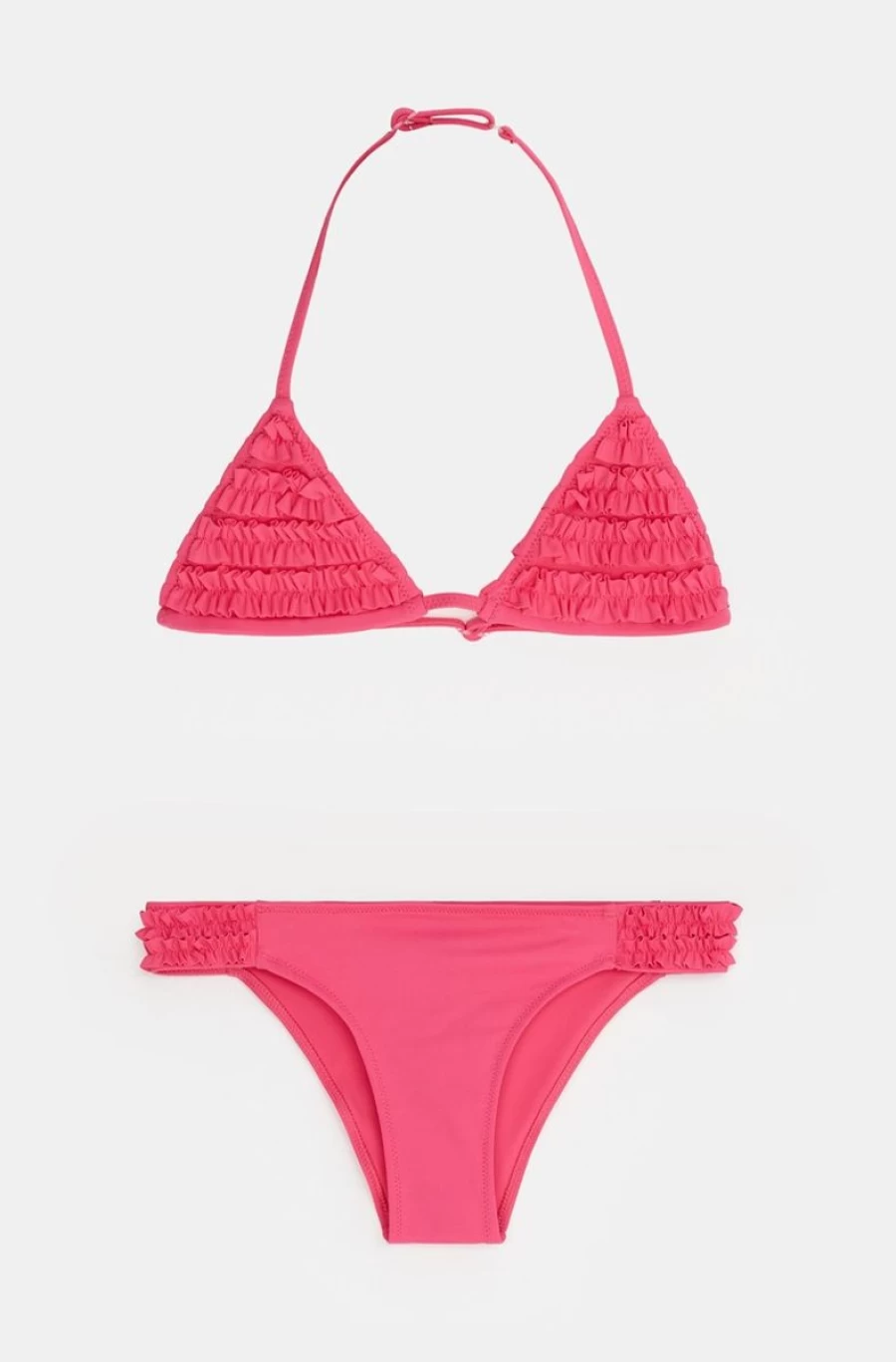 Benetton Pink Bikini for Girls - Sustainable Swimwear Made with Econyl® Fabric