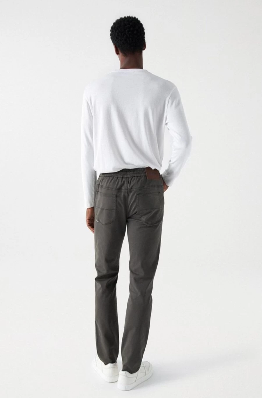 "SALSA JEANS Men's S-Activ Stretch Cotton Joggers for Comfort & Style"