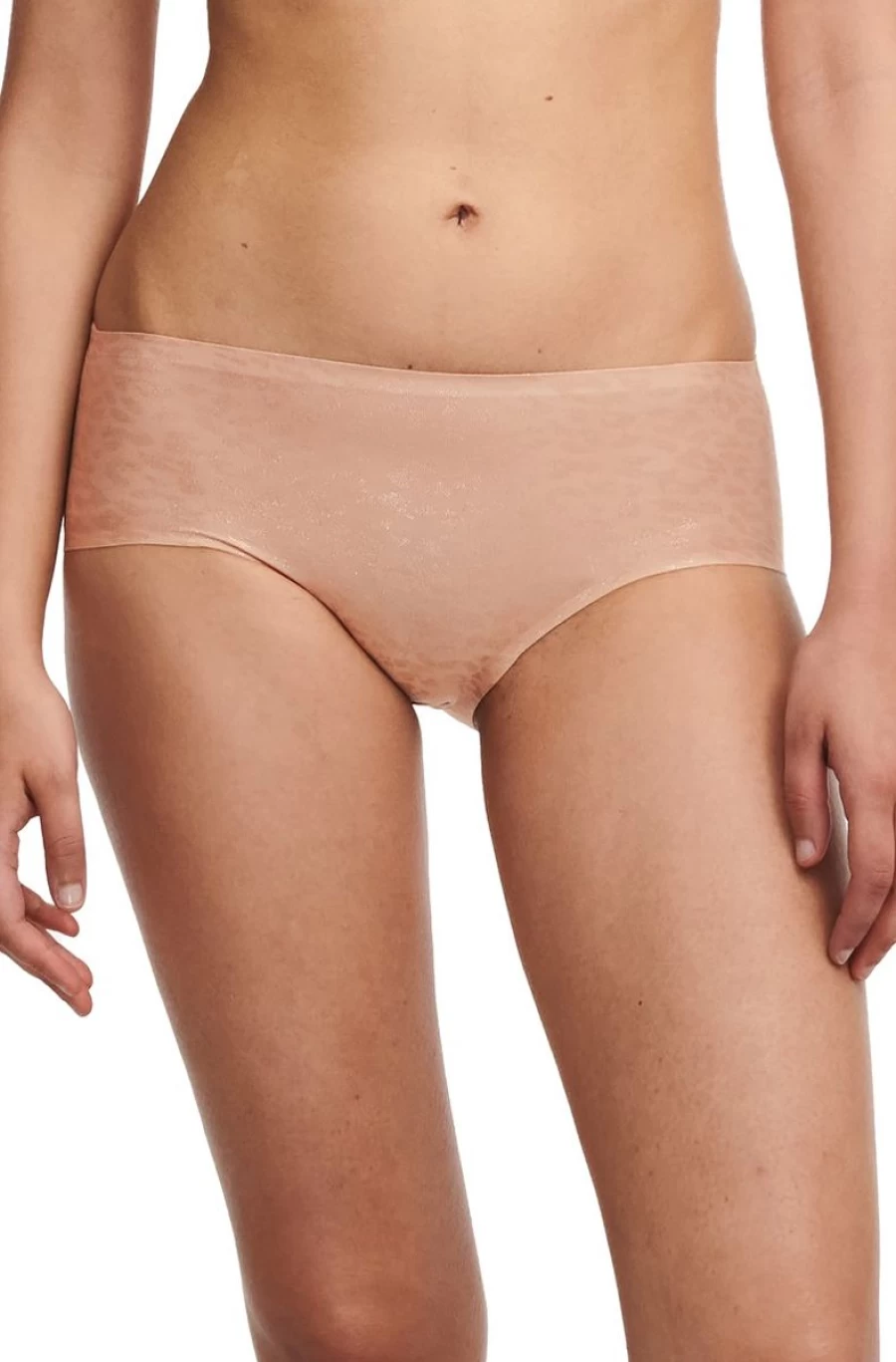 CHANTELLE Women's Softstretch Leo Shimmer Shorty - Shiny Comfortable Shorts for Women