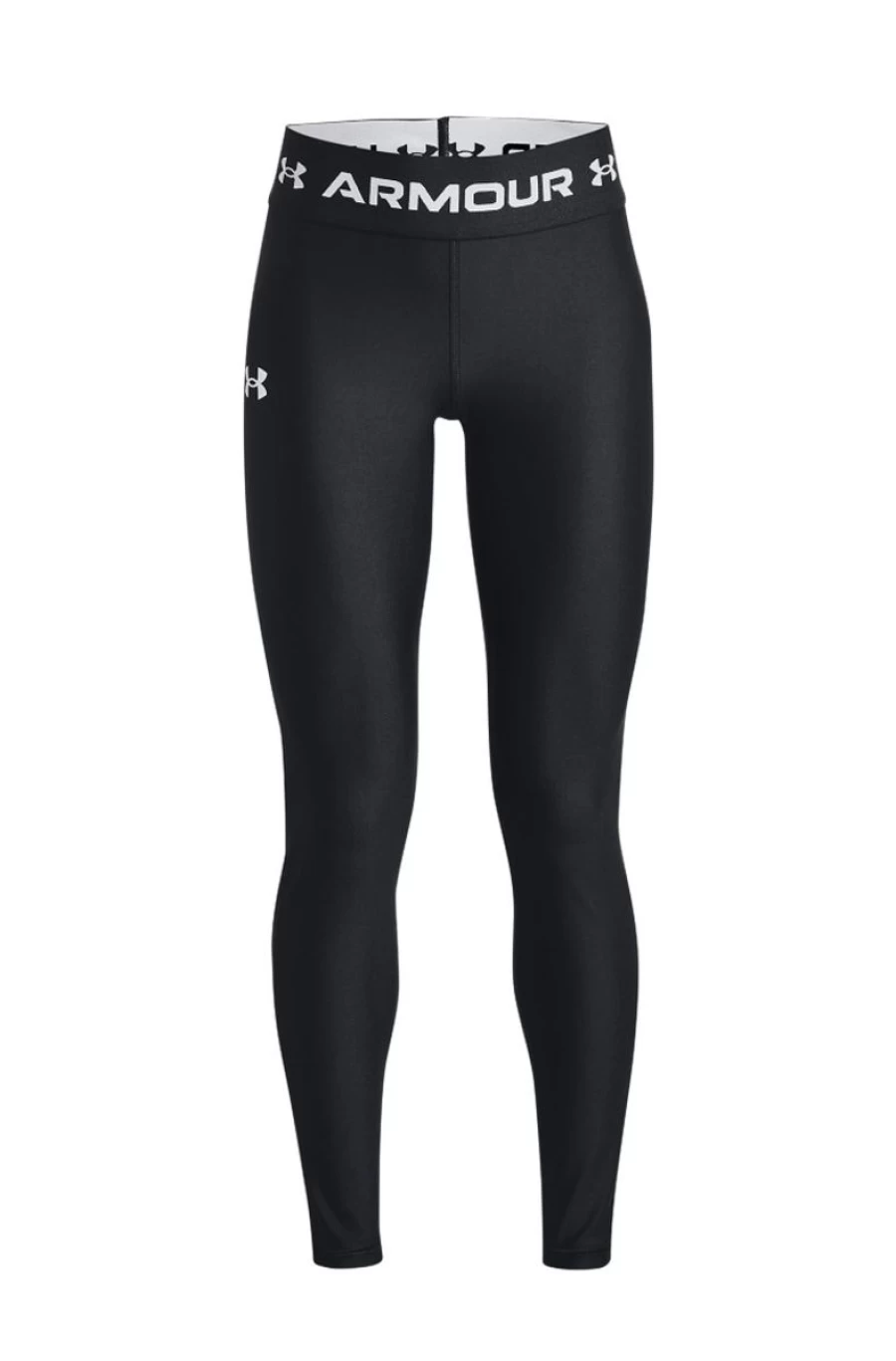 UNDER ARMOUR Girls' Heatgear® Leggings - Black Athletic Compression Pants for Training & Sports
