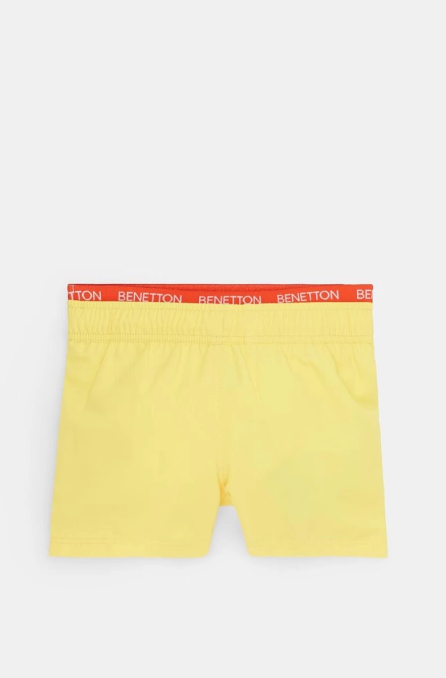 Benetton Boys' Swim Trunks with Logo Waistband - Quick-Dry Comfort for Kids