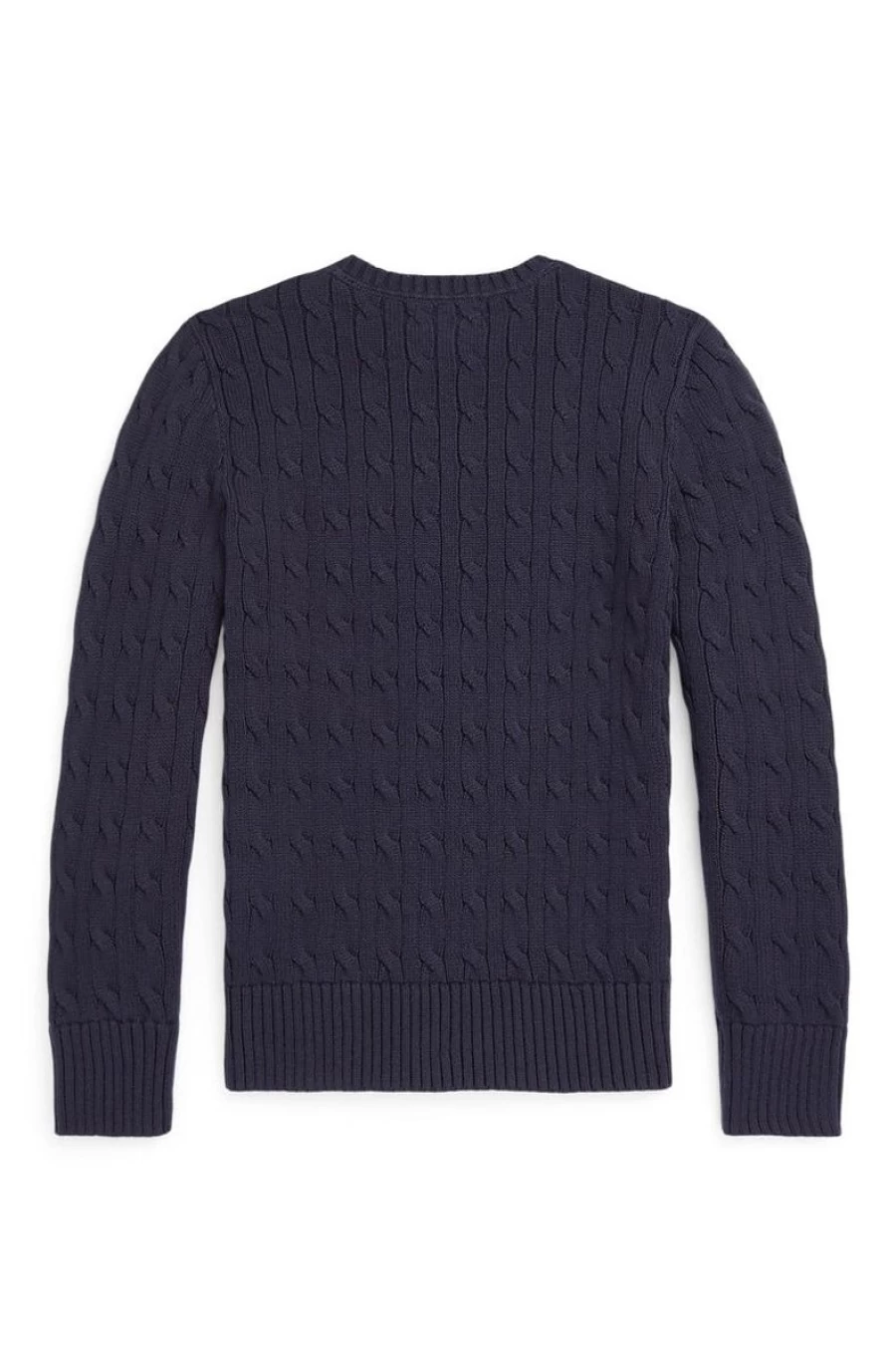 RALPH LAUREN Boys' Cable-Knit Cotton Sweater - Soft Classic Knit Pullover for Kids