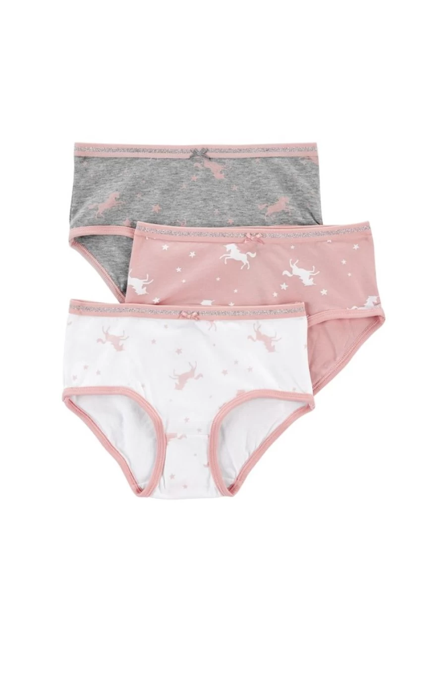 "Carter's Girls' 3-Pack Cotton Underwear - Multi Color Soft Comfort Undies"