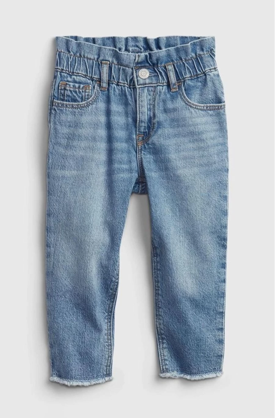 GAP Girls' Medium Wash Pull-On Toddler Jeans - Just Like Mom, Washwell Technology