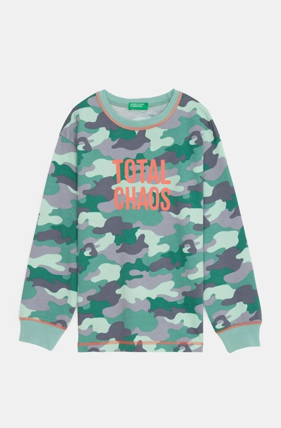 Benetton Boys' Long Cotton Pyjamas - Comfortable Sleepwear for Kids
