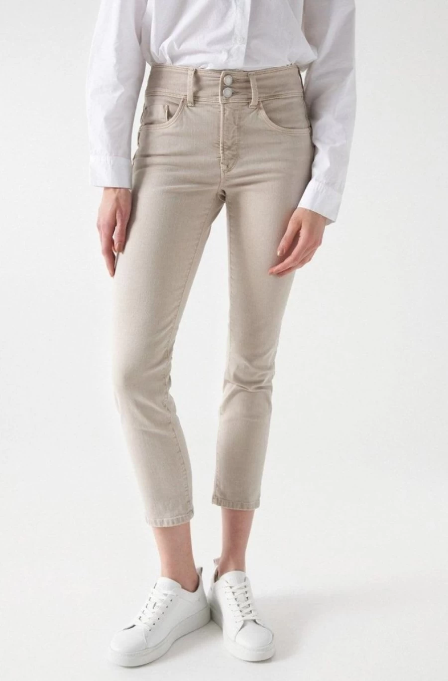 "SALSA JEANS Women's Secret Push-In Denim Jeans for Slimming & Tummy Control"