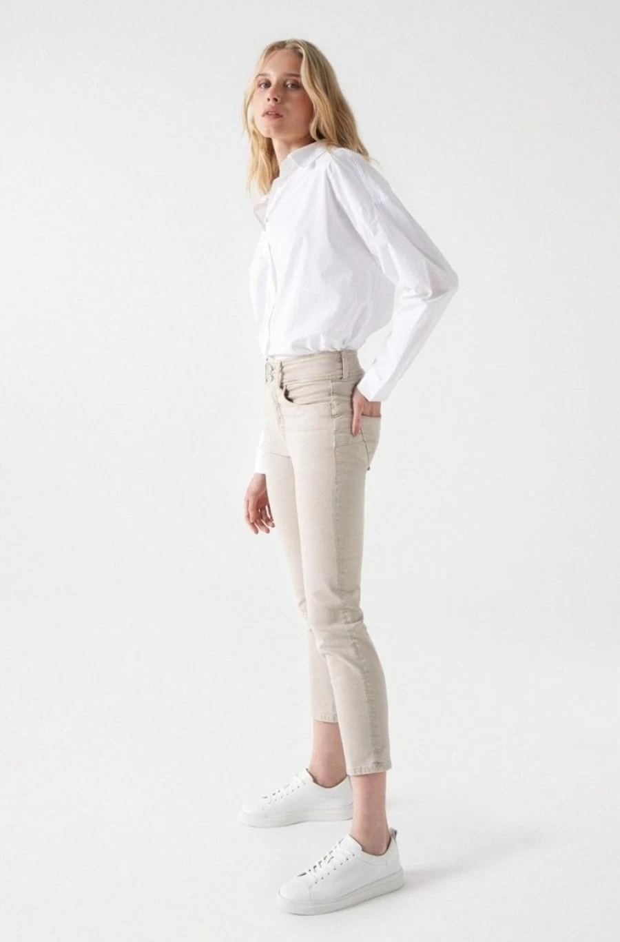 "SALSA JEANS Women's Secret Push-In Denim Jeans for Slimming & Tummy Control"