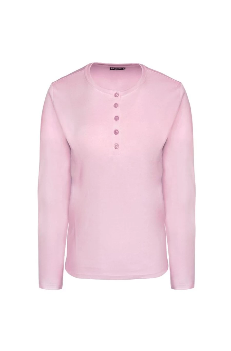 FILA Women's Comfort Cotton Long-Sleeved Pyjamas for Sleep & Lounge