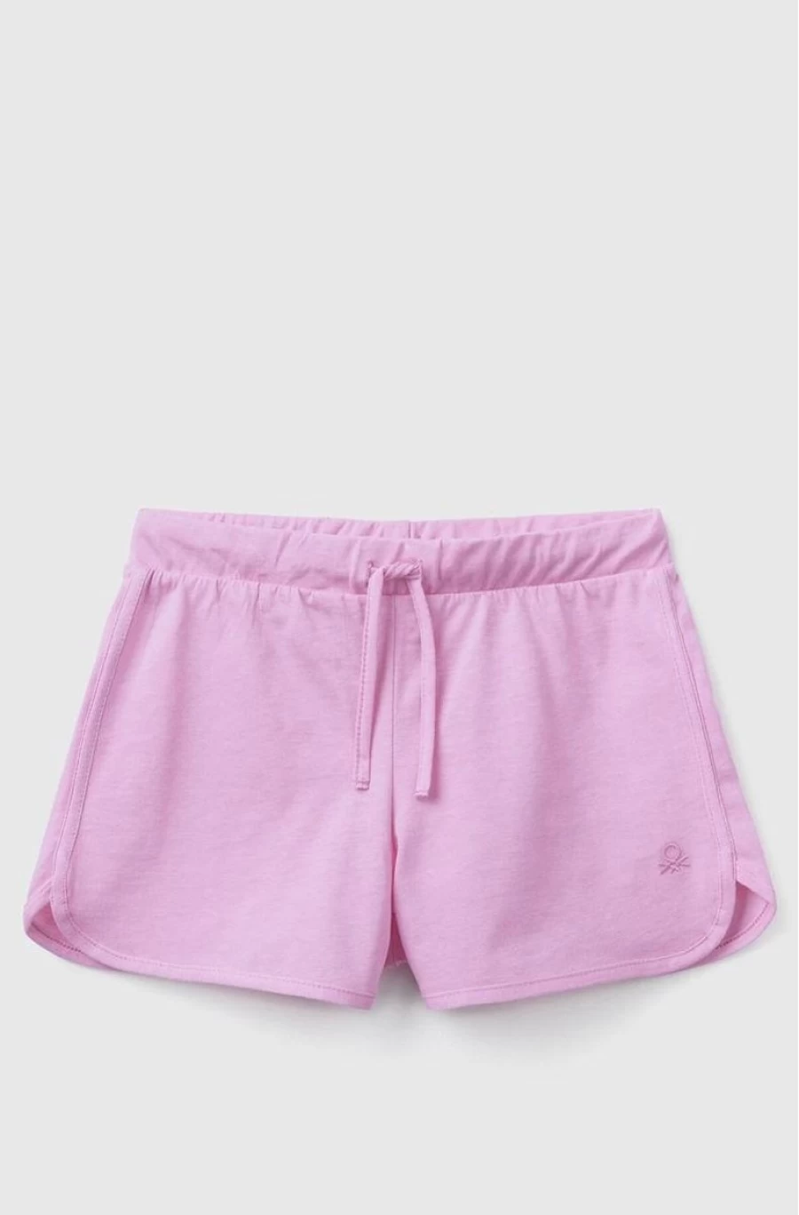 "BENETTON Girls' Organic Cotton Shorts – Comfortable & Eco-Friendly"