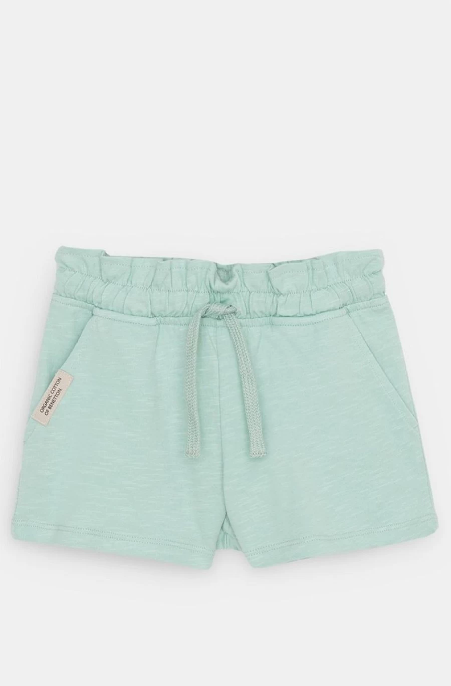 "BENETTON Girls' Cotton Shorts – Comfortable & Stylish Summer Shorts for Kids"