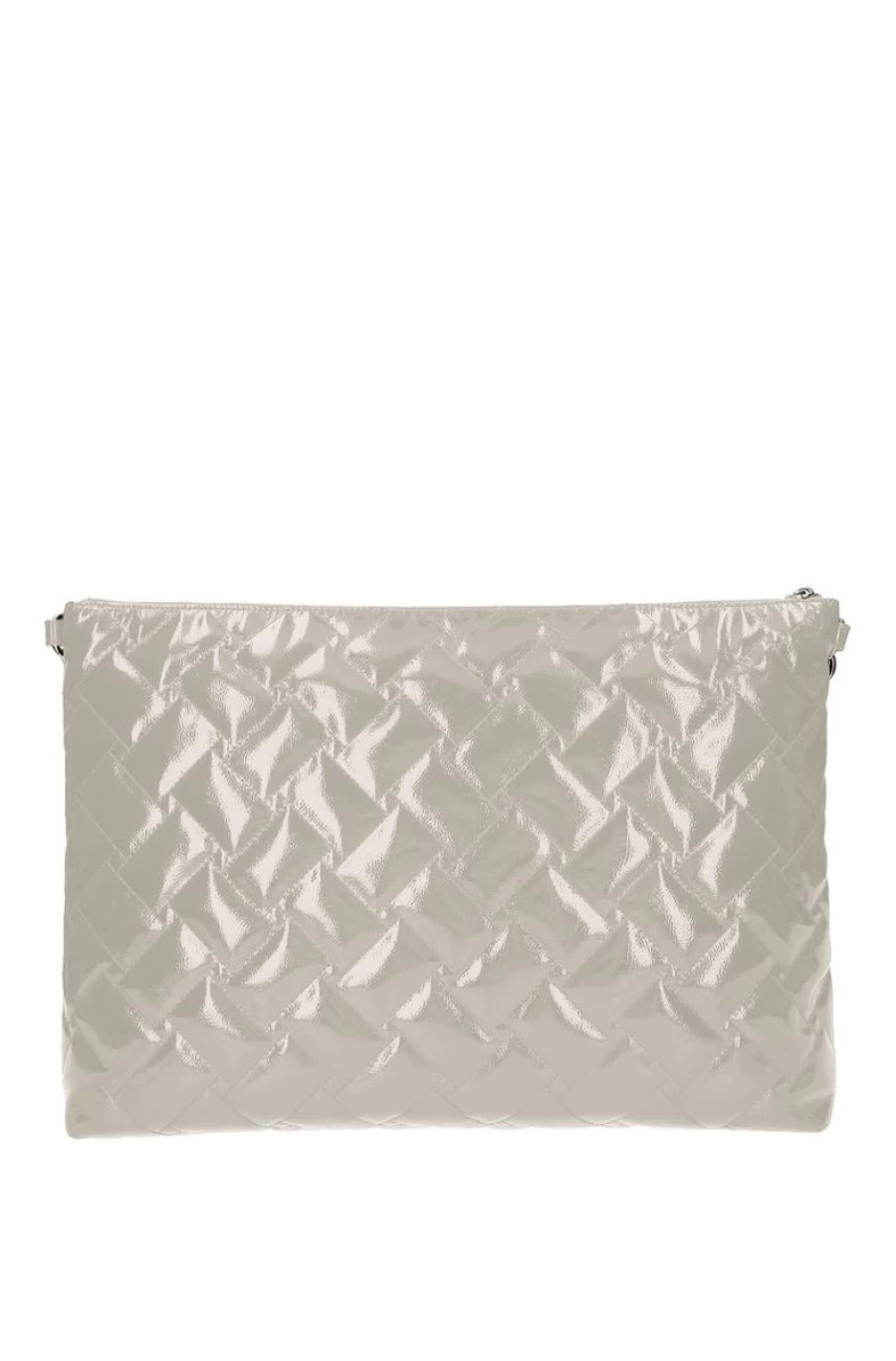 LIU JO Women's Eco-Friendly Quilted Laminated Hobo Handbag