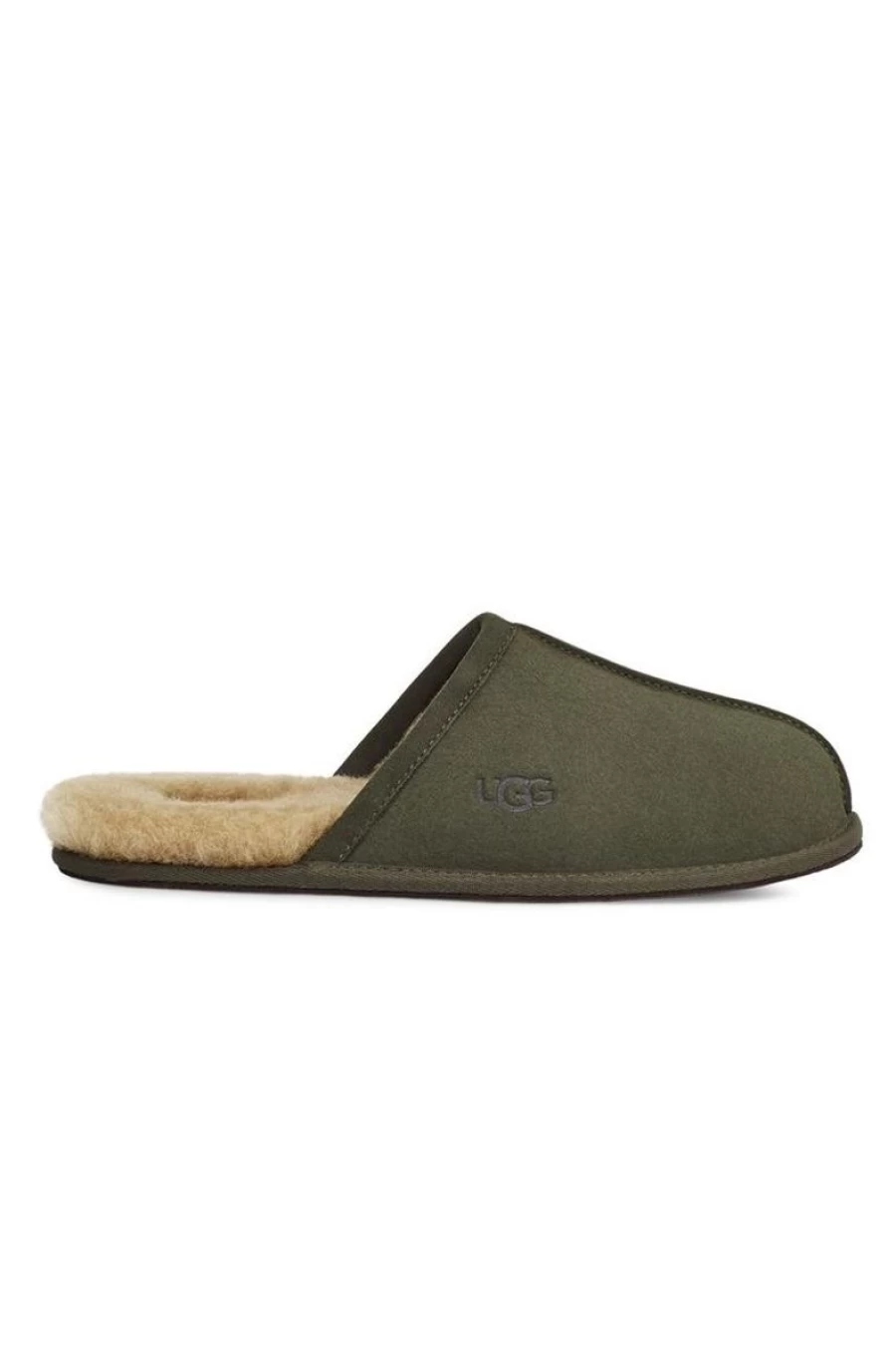 UGG Men's Navy Blue Scuff Slippers - Comfortable House Shoes