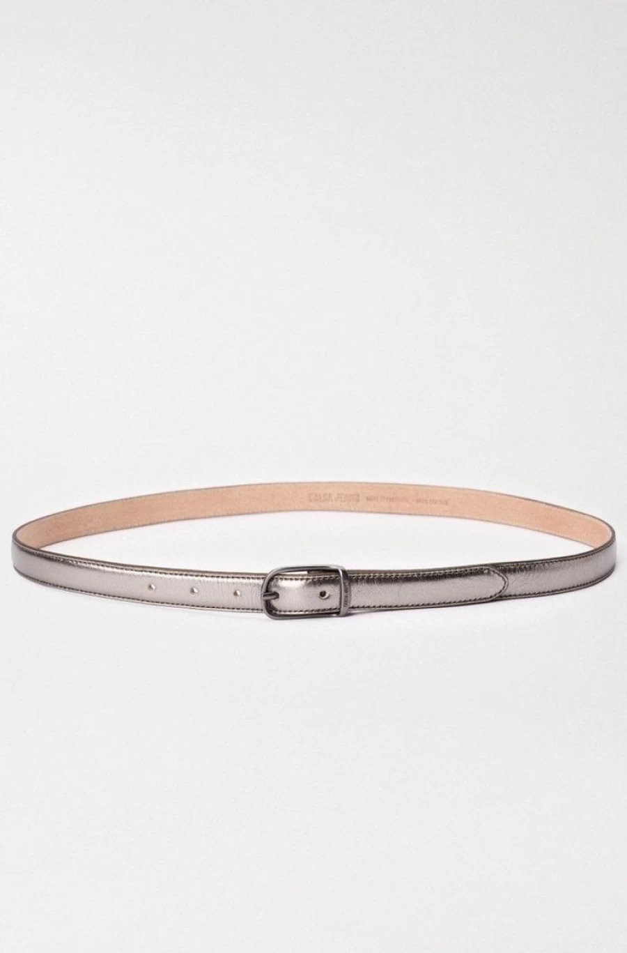 "SALSA JEANS Women's Genuine Leather Thin Belt – Stylish & Durable Waistband"