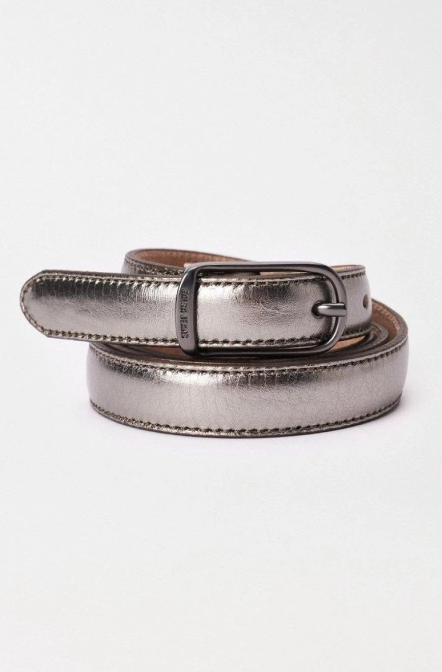 "SALSA JEANS Women's Genuine Leather Thin Belt – Stylish & Durable Waistband"