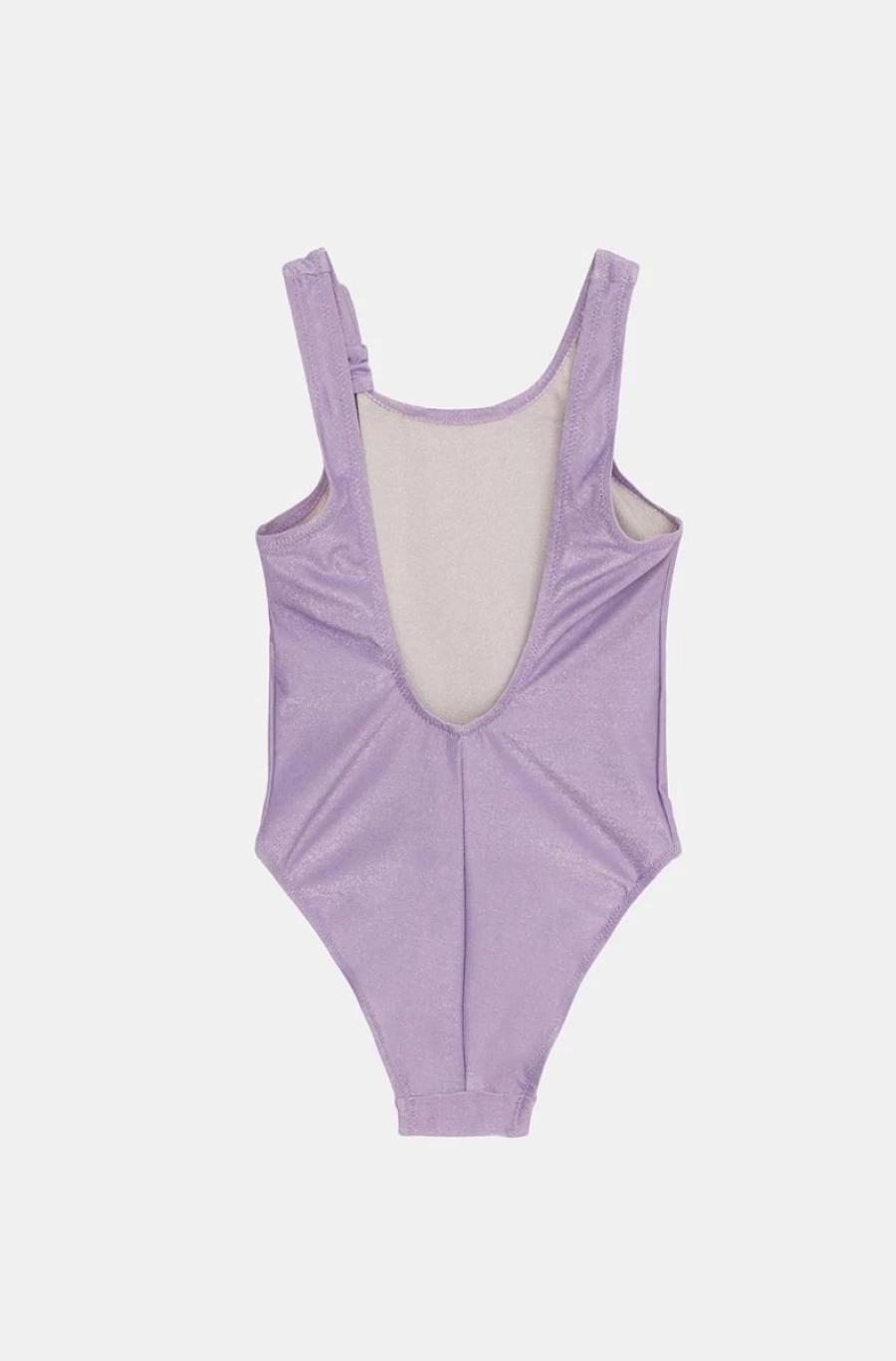 BENETTON Girls' One-Piece Swimsuit with Lurex - Stylish & Shiny Swimwear for Kids