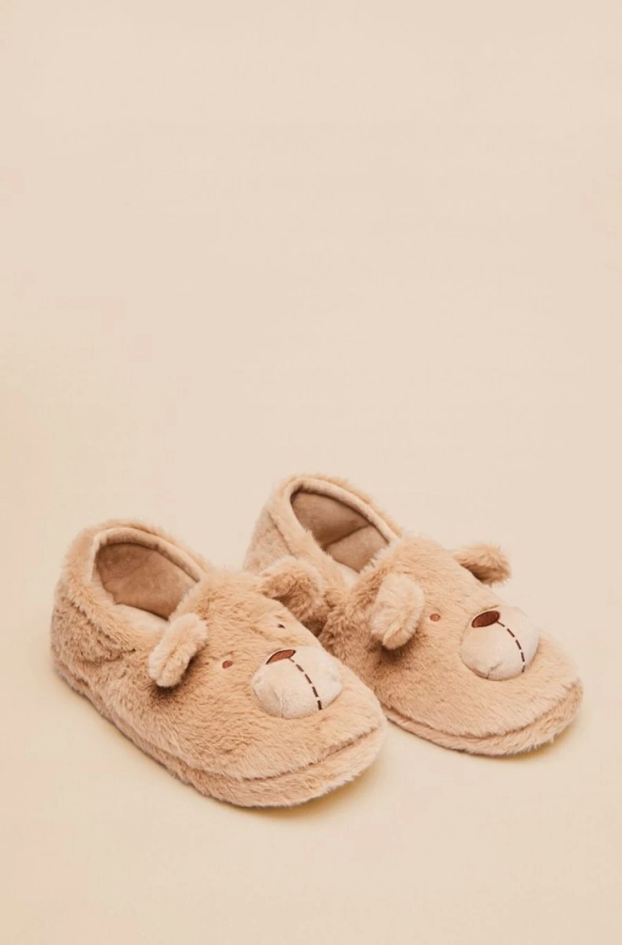"WOMEN'SECRET Cozy Bear Slippers for Women - Soft Plush Indoor/Outdoor House Shoes"