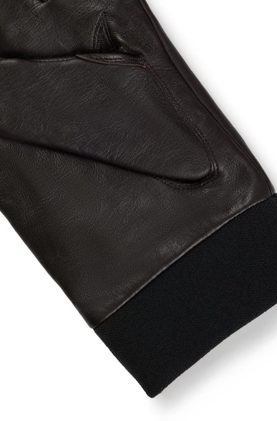 "HUGO BOSS Men's Leather Gloves with Touchscreen Compatible Fingertips"