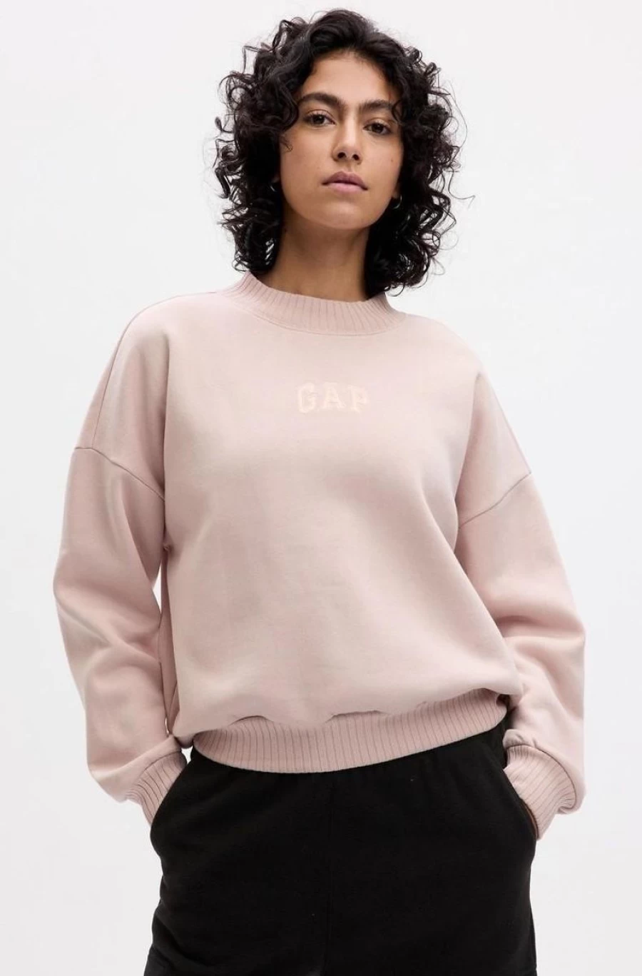 GAP Women's Arch Logo Sweatshirt - Casual Pullover Hoodie for Women