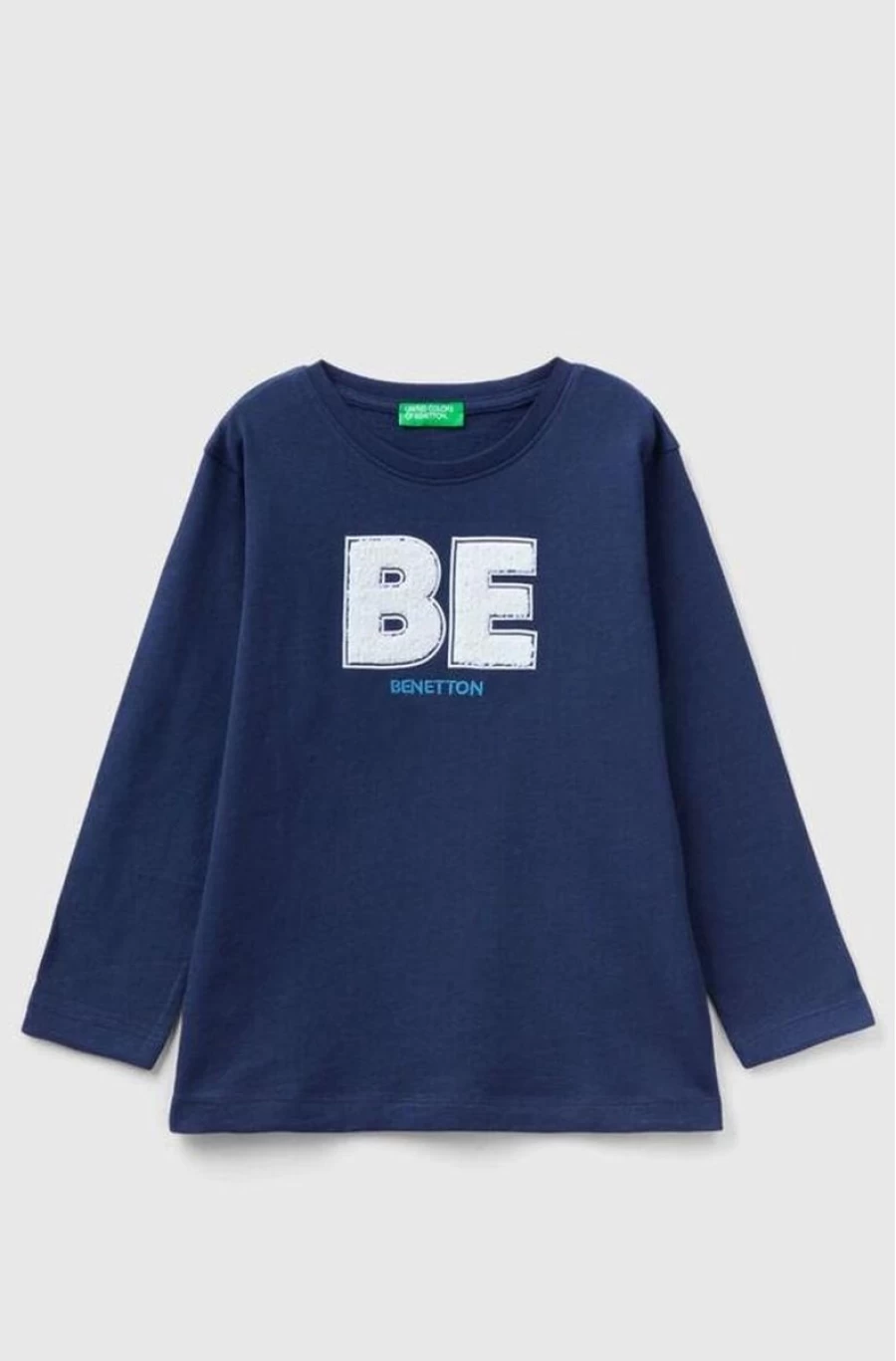 Benetton Boys Red Cotton T-Shirt with Embroidery - Premium Quality Kids Apparel