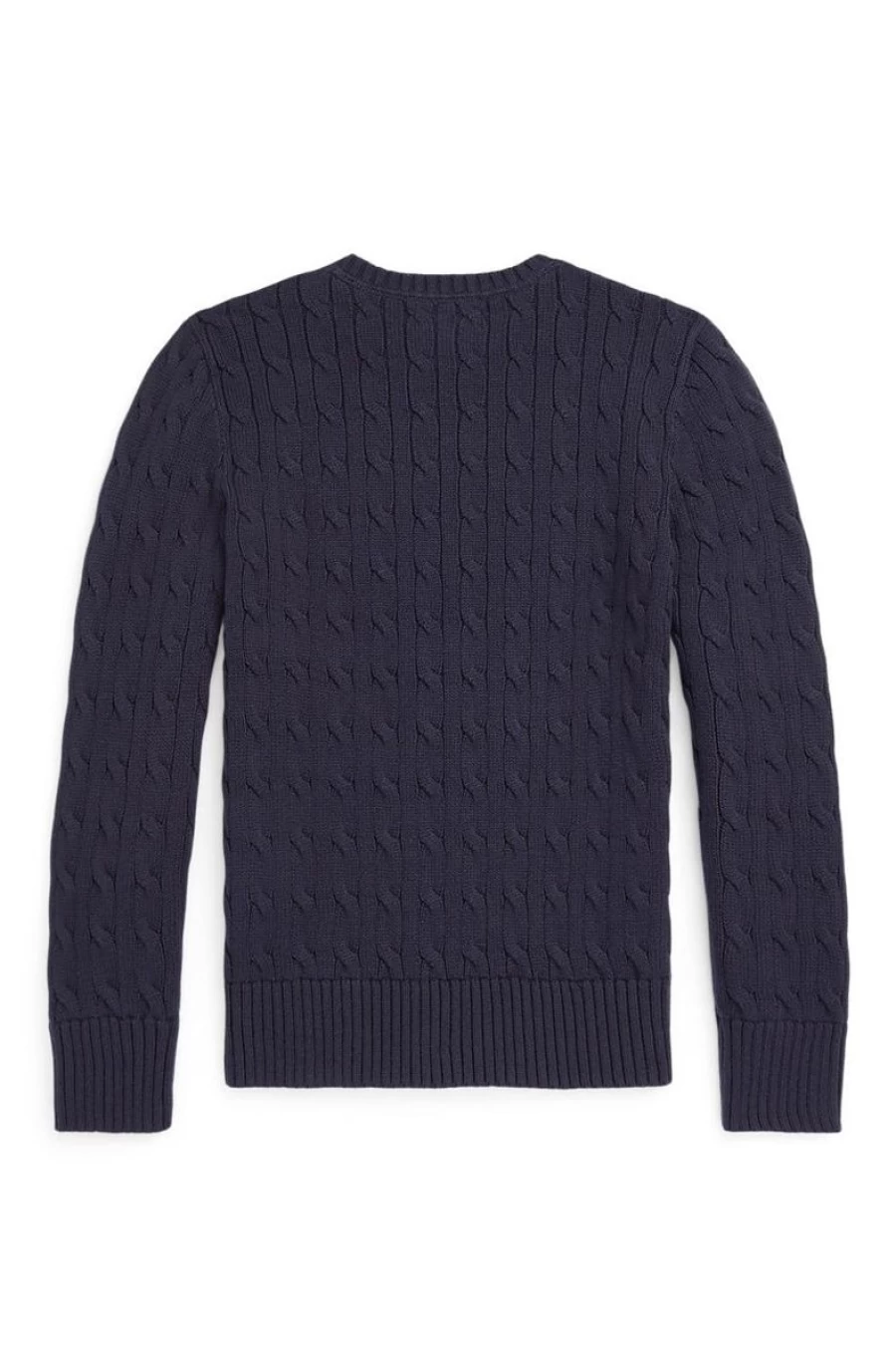 RALPH LAUREN Boys' Cable-Knit Cotton Sweater - Soft Classic Knit Pullover for Kids