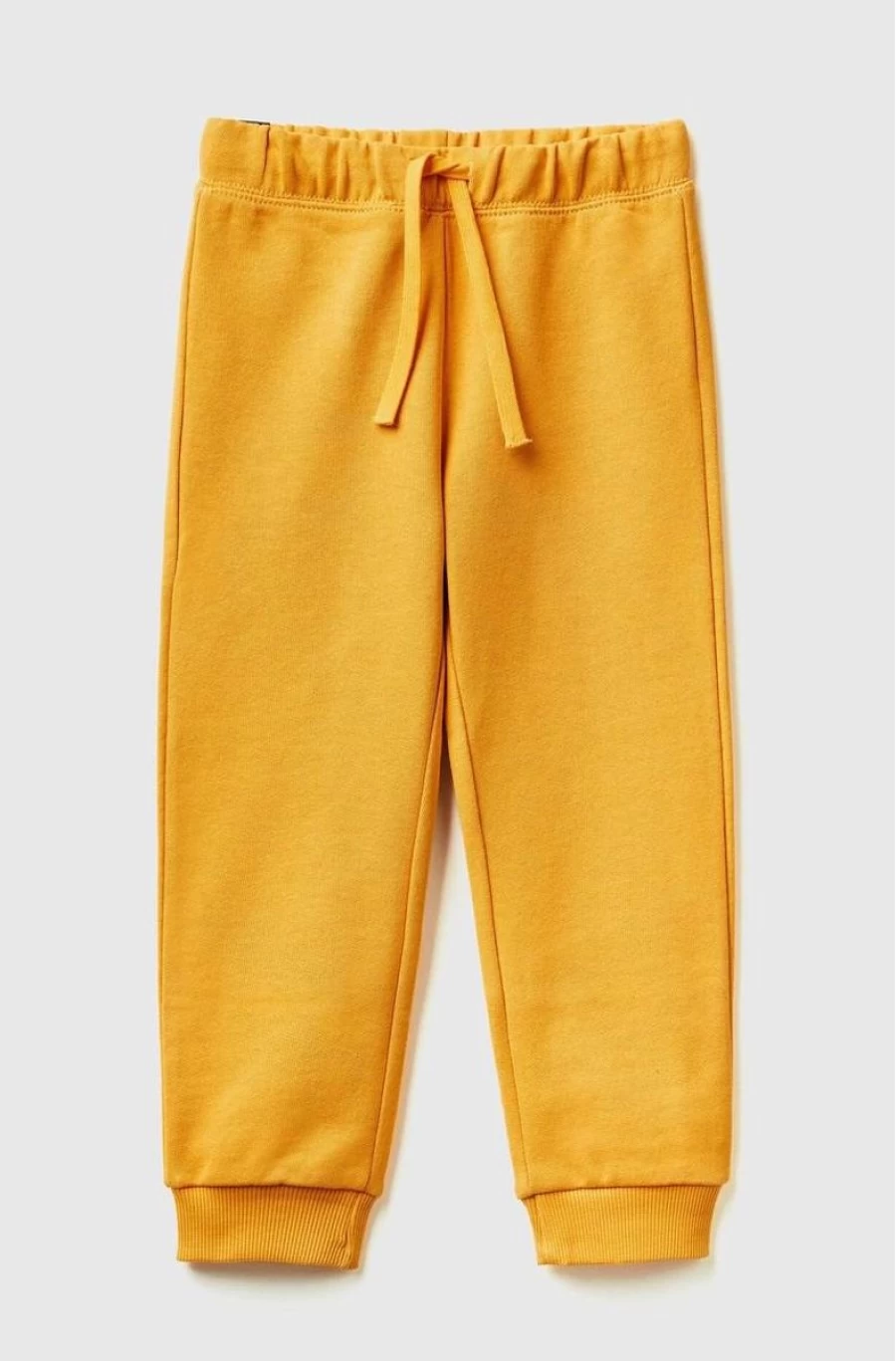 Benetton Boys' Cotton Sweatpants in Gray - Comfortable Casual Pants for Kids