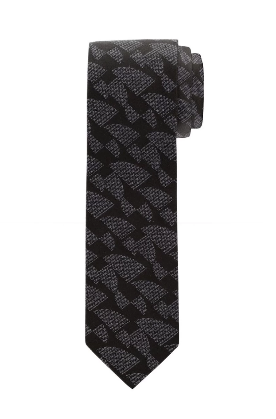 OLYMP Men's Stylish Patterned Silk Tie for Elegant Formal Wear