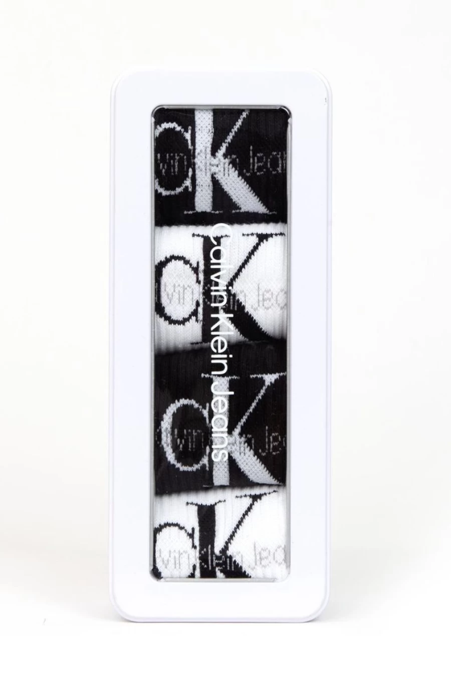CALVIN KLEIN Women's 4-Pack Crew Socks Gift Set - Soft Comfortable Casual Socks for Everyday Wear