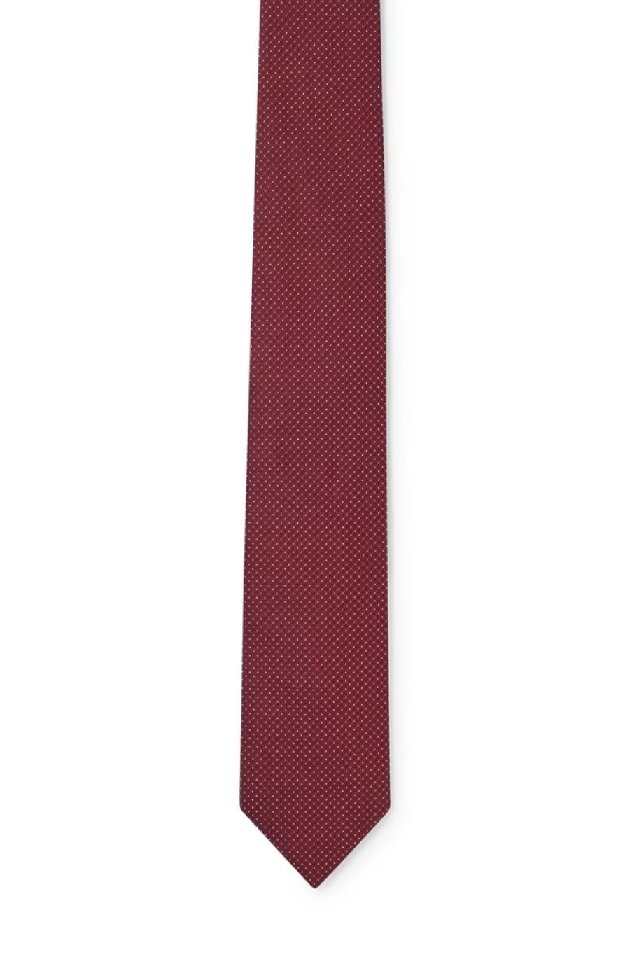 "HUGO BOSS Men's Silk Jacquard Tie - Elegant All-Over Pattern Design"
