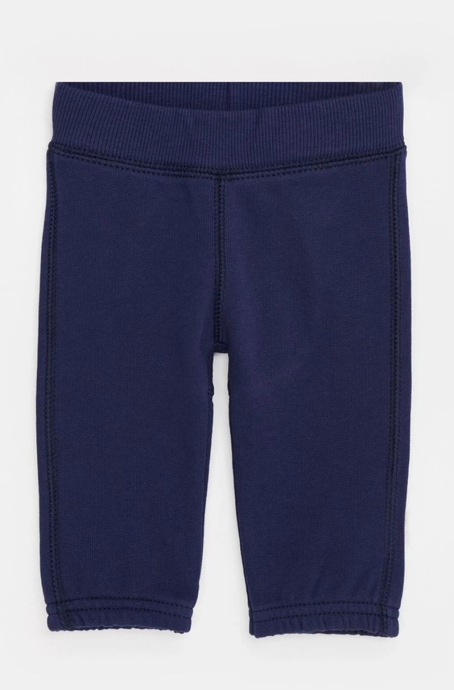 "BENETTON Girls' Blue Embroidered Sweatpants - Stylish Comfort for Kids"