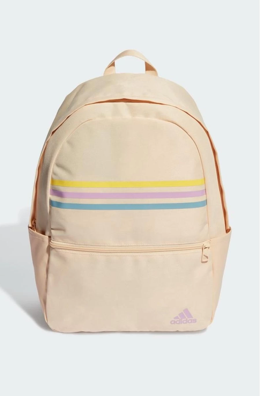 Adidas Girls Classic 3-Stripes Horizontal Backpack for School & Travel