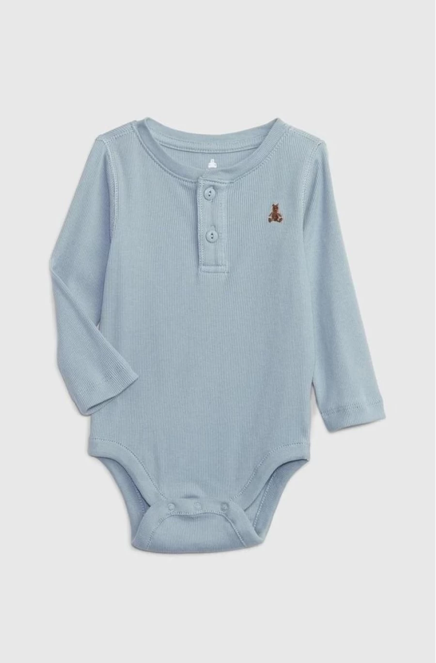GAP Boys Cotton Henley Bodysuit - Mix & Match Baby Outfit