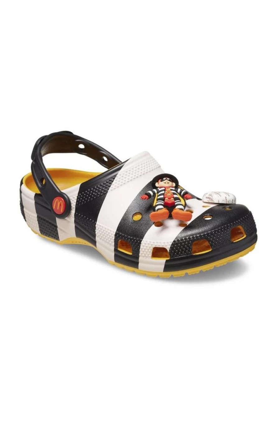CROCS Men's Hamburglar Classic Clog | McDonald's Collaboration | Comfortable Slip-On Shoes