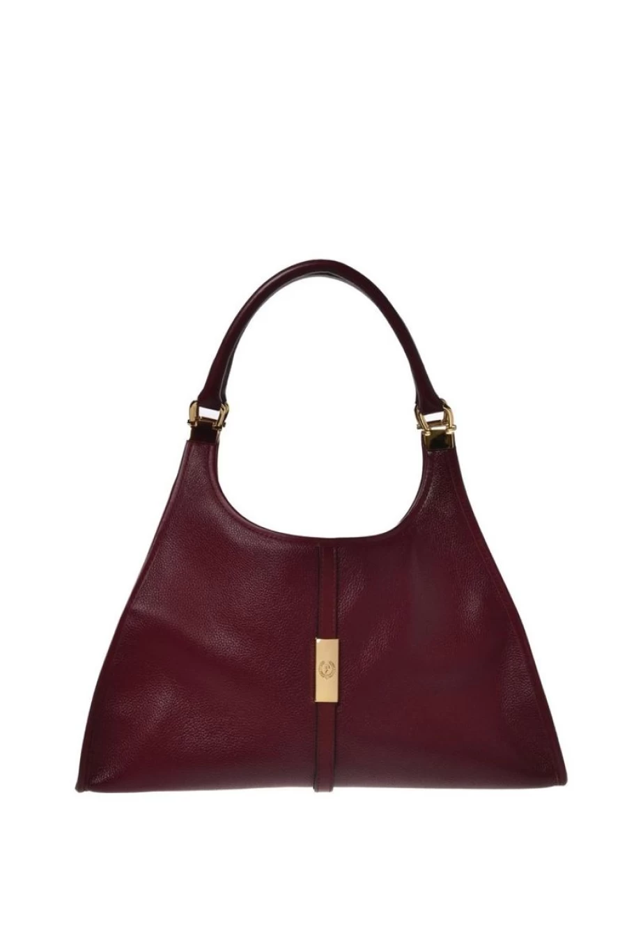 POLLINI Women's Genuine Leather Tote Bag - Stylish & Spacious Handbag for Everyday Use