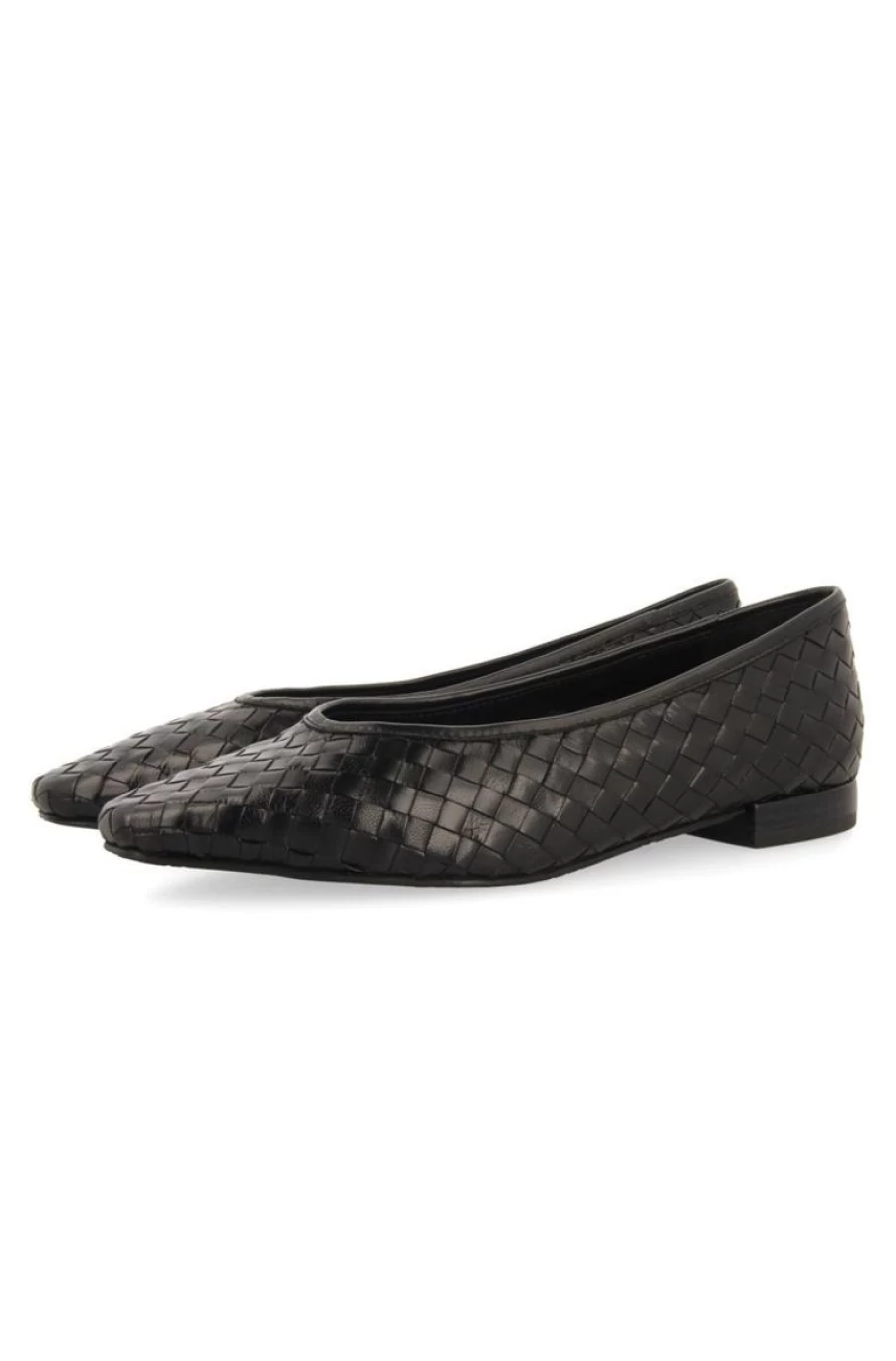 GIOSEPPO Women's Bognes Braided Leather Ballet Flats