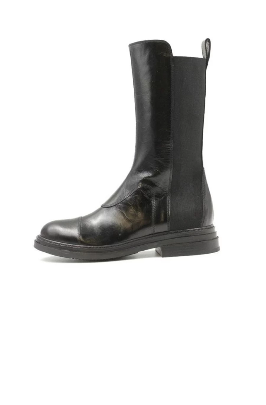 "LAURA BELLARIVA Women's Black Leather Boots - Stylish & Comfortable Footwear"