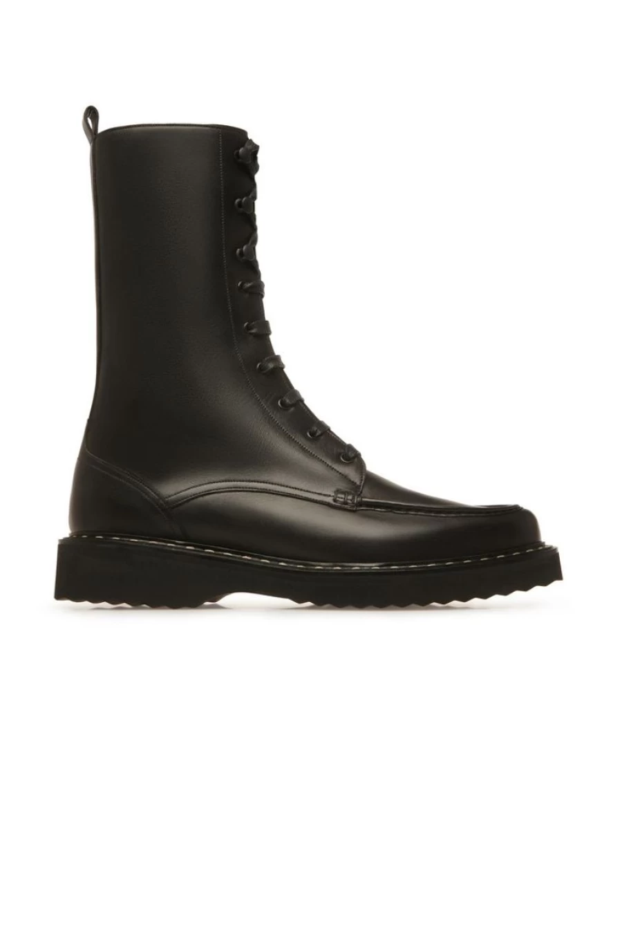 BALLY Men's Black Leather Booties | Premium Leather Boots for Men