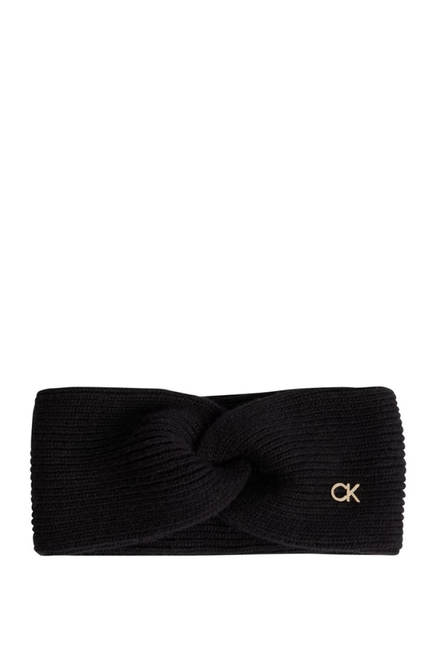 CALVIN KLEIN Women's Recycled Knit Headband – Eco-Friendly Stretch Hair Band for Women