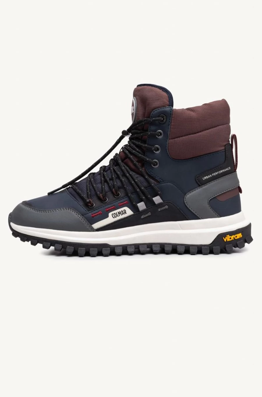 COLMAR Men's Peaker Originals High-Top Sneakers | Classic Streetwear Shoes