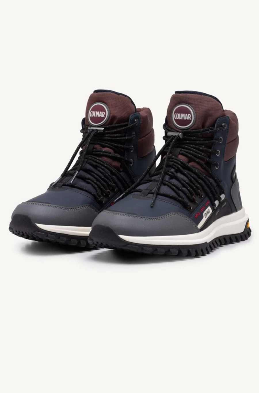 COLMAR Men's Peaker Originals High-Top Sneakers | Classic Streetwear Shoes
