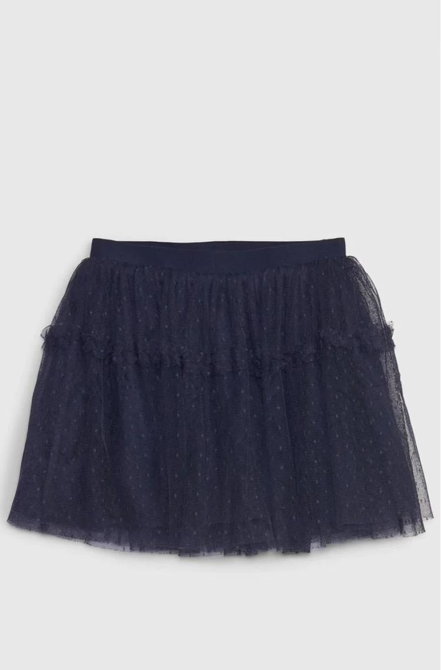 GAP Girls Navy Blue Tiered Tulle Skirt for Toddlers