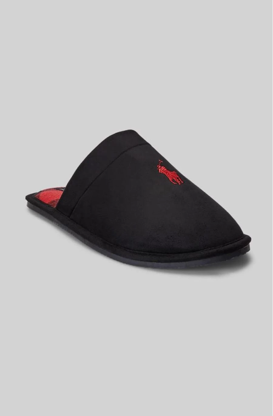 RALPH LAUREN Men's Big Pony Slippers - Comfortable & Stylish Indoor/Outdoor Slides