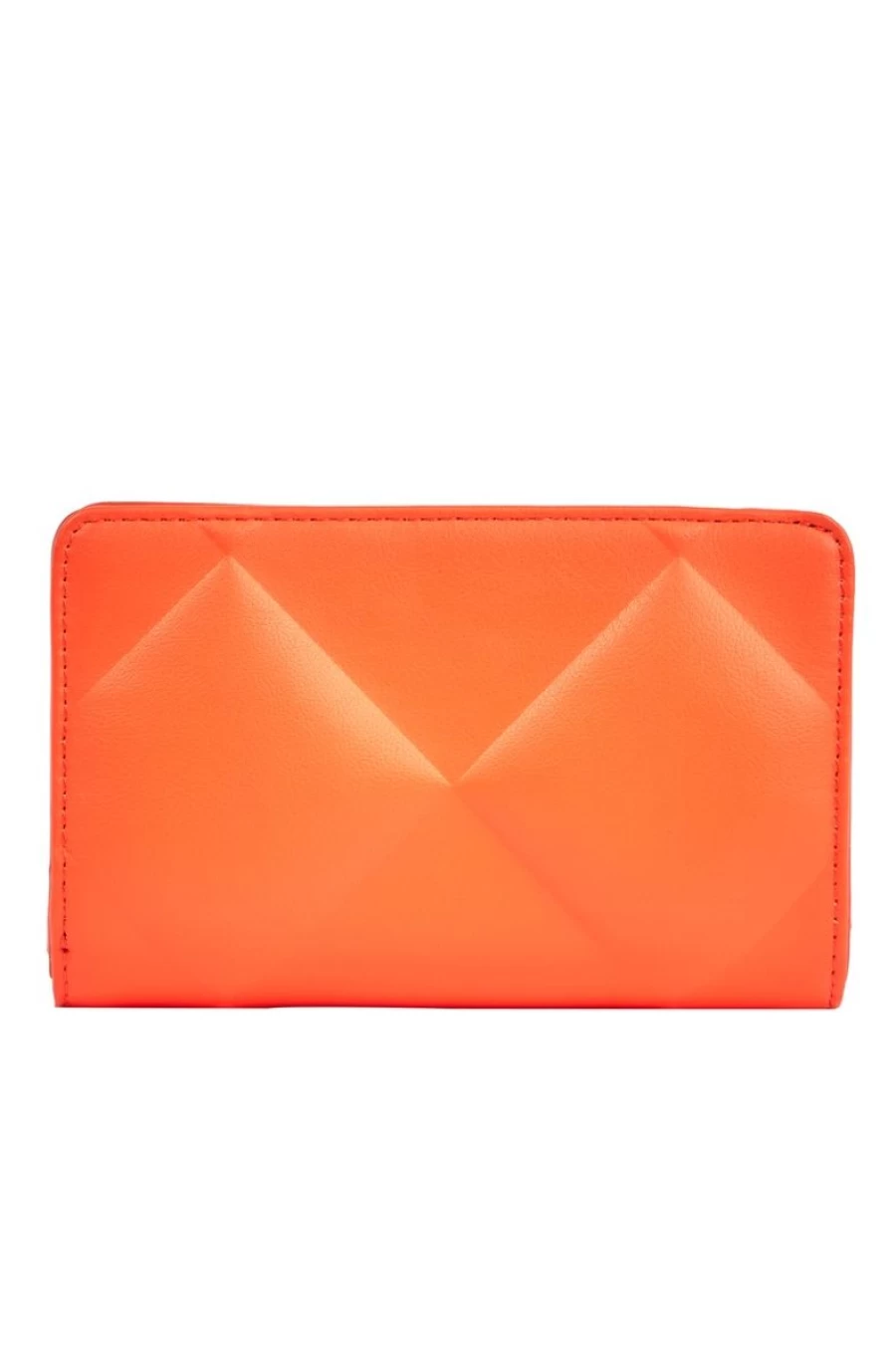 CALVIN KLEIN Women's Quilted RFID Blocking Bifold Leather Wallet for Secure Credit Card Storage
