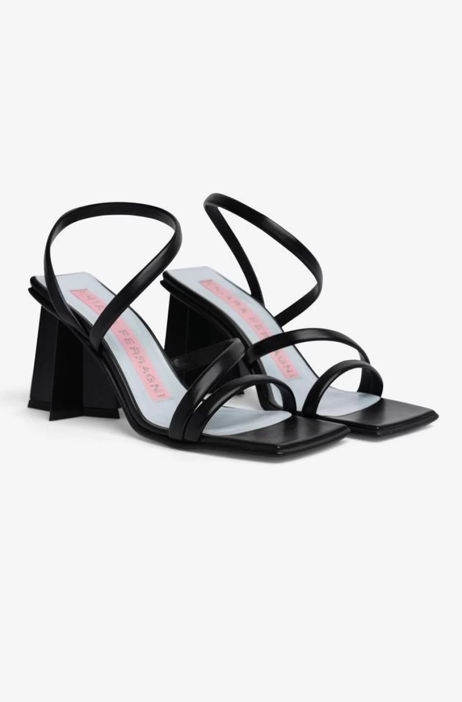 CHIARA FERRAGNI Women's Andromeda Synthetic Leather Sandals | Fashion Designer Footwear