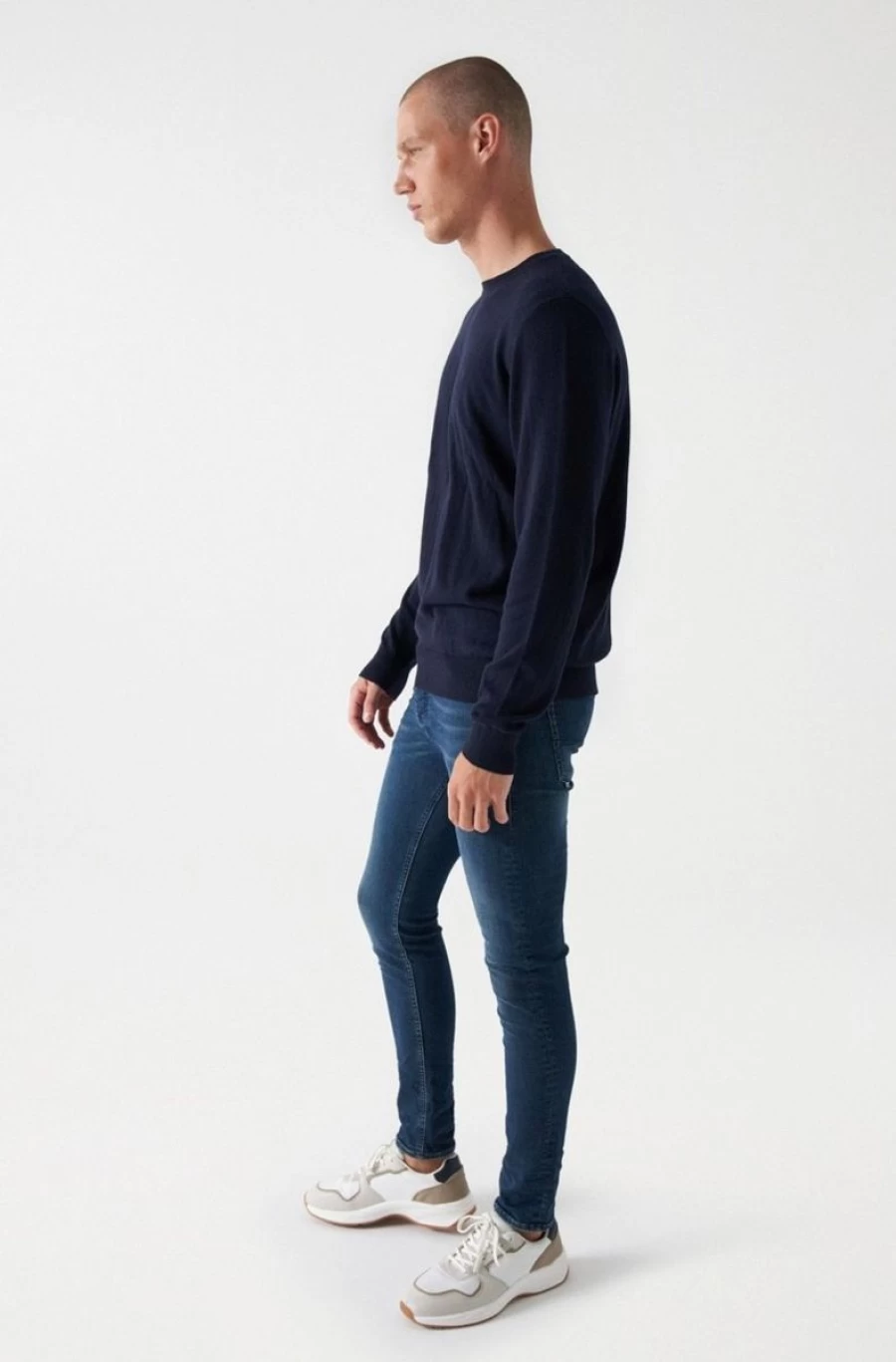 SALSA JEANS Men's Skinny Fit Stretch Denim Jeans for a Slim Modern Look
