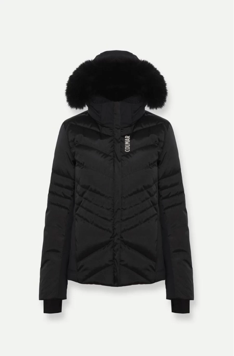 COLMAR Women's Waterproof Satin Ski Jacket for Winter Sports