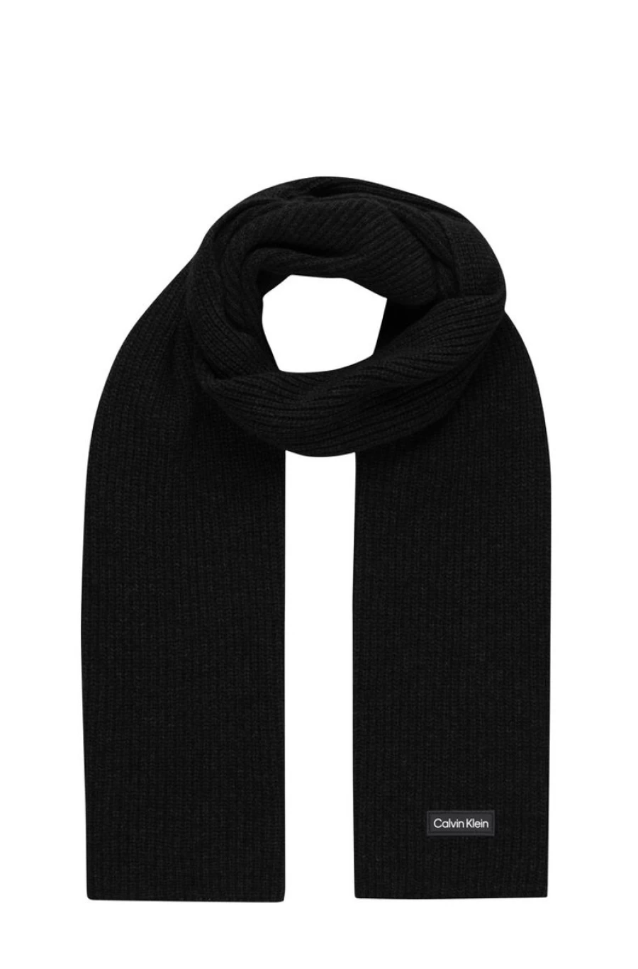 CALVIN KLEIN Men's Wool Blend Scarf - Soft Winter Warm Fashion Accessory