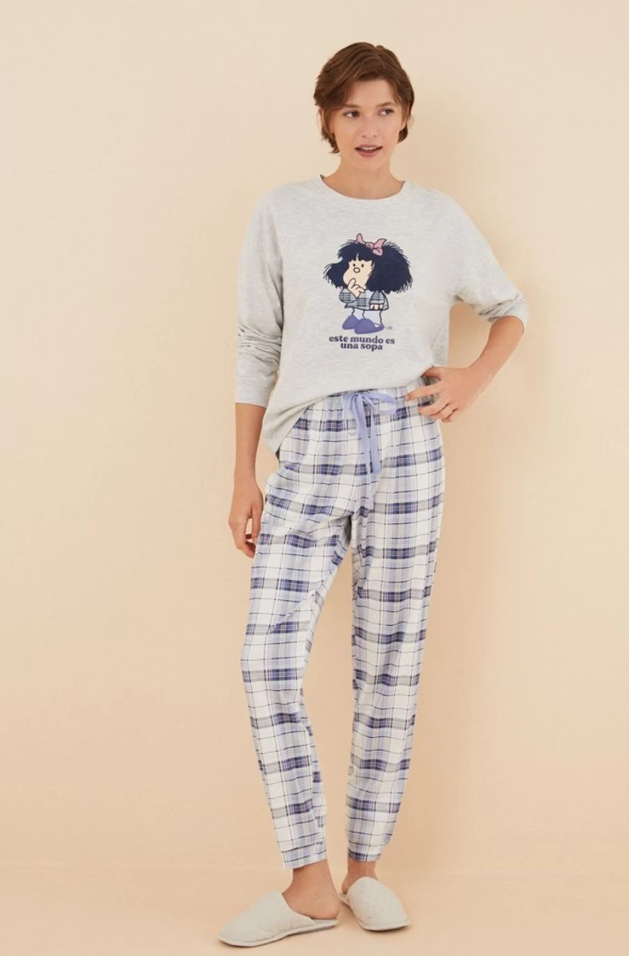 Women's Secret Mafalda Comfortable Cotton Pyjamas for Women - Soft Sleepwear Set