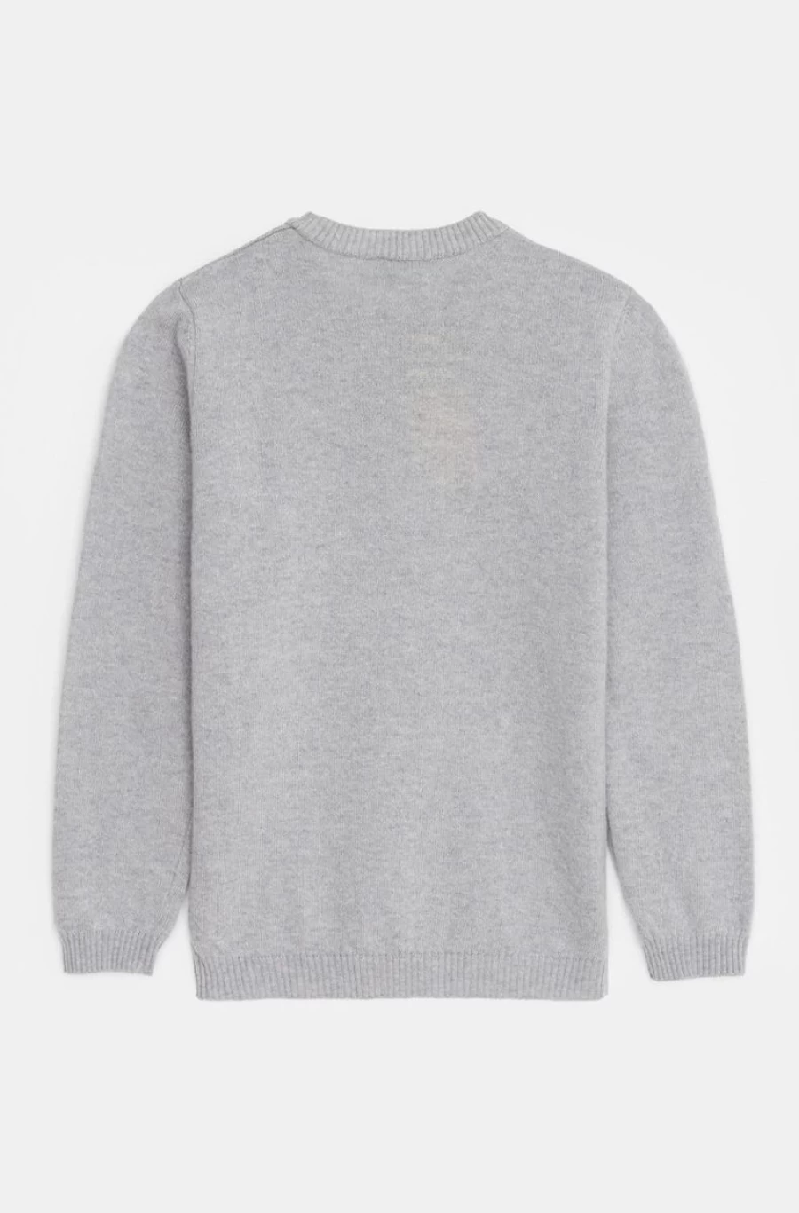 Benetton Boys' Gray Cashmere & Wool Blend Sweater