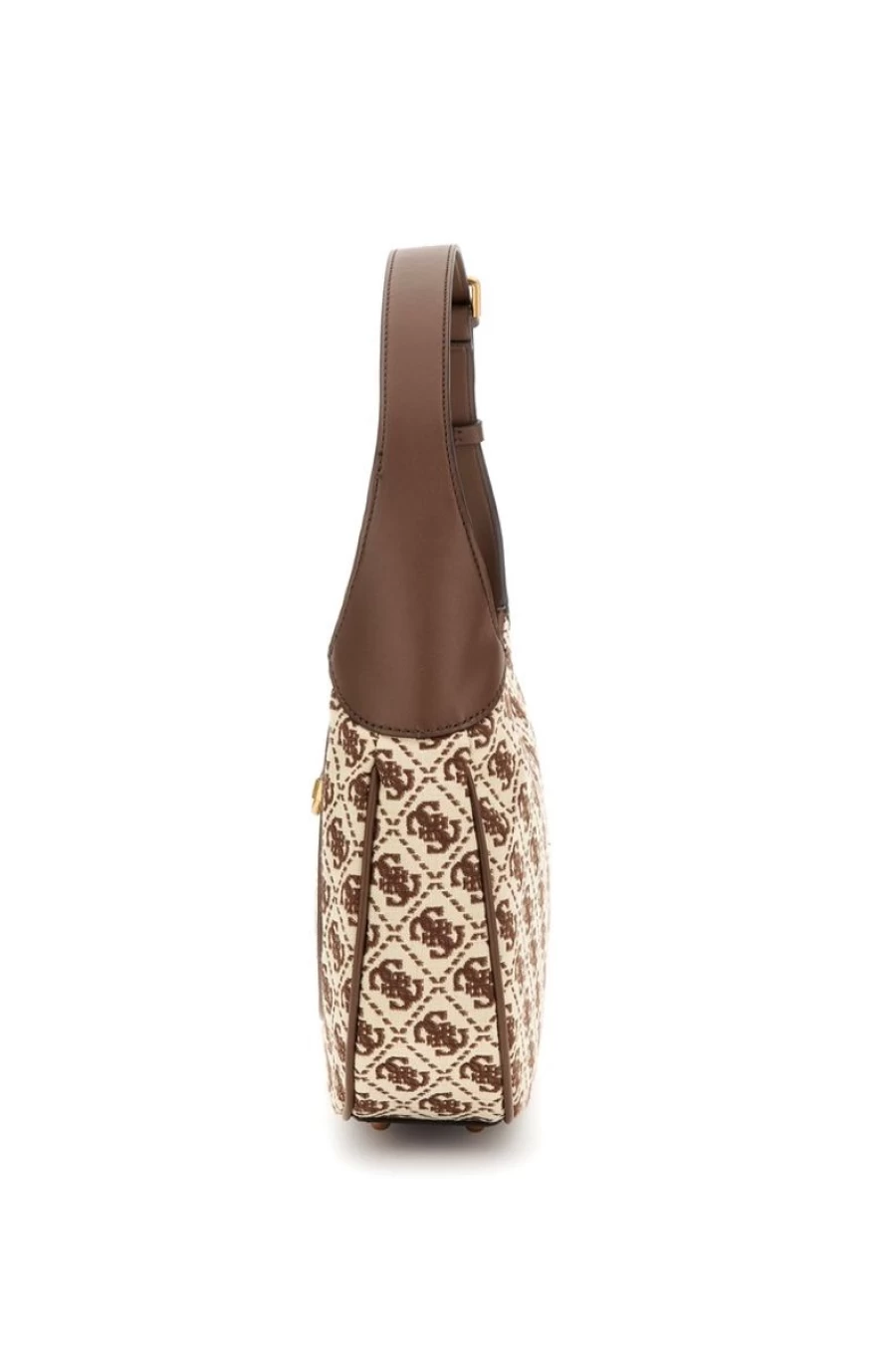 GUESS Women's Izzy 4G Logo Leather Hobo Handbag Purse Shoulder Bag
