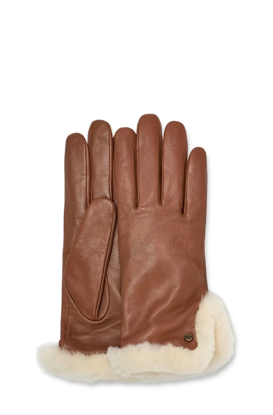 UGG Women's Genuine Sheepskin Leather Vent Gloves for Warmth & Comfort